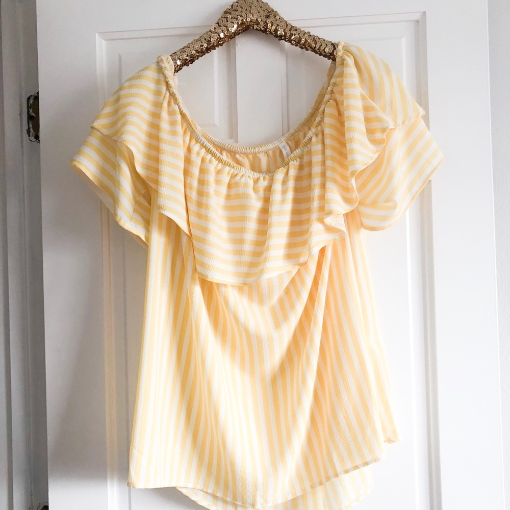 Maternity off the shoulder top